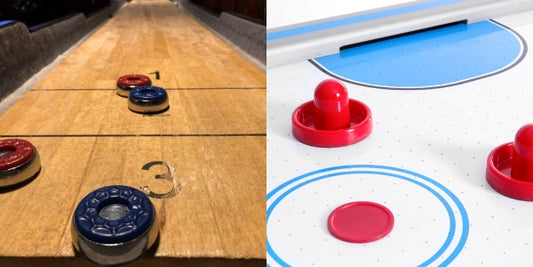 Shuffleboard vs. Air Hockey: Which One Fits Your Game Room?