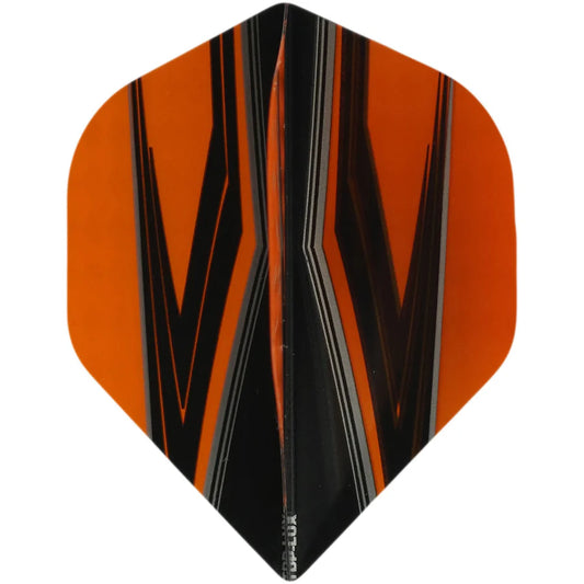 Pentathlon Dart Flights Standard Black/Orange
