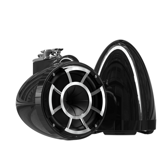 Wet Sounds REV 8 SE Swivel X Marine Tower Speakers - Black