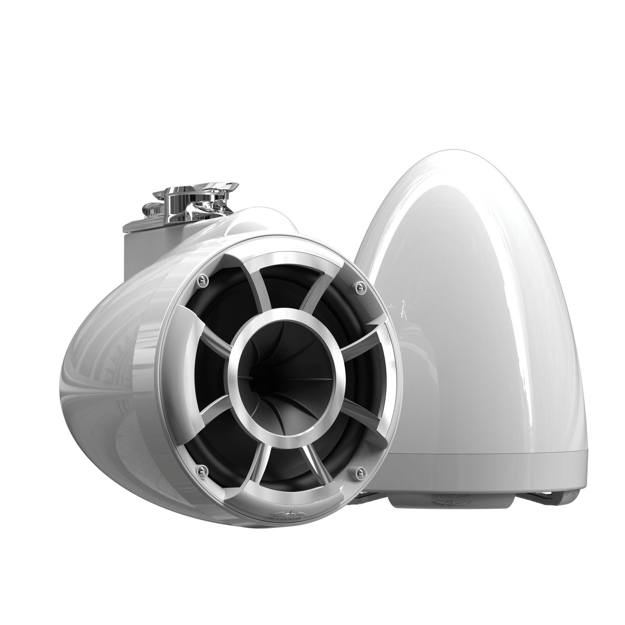 Wet Sounds REV 8 SE Swivel X Marine Tower Speakers - White