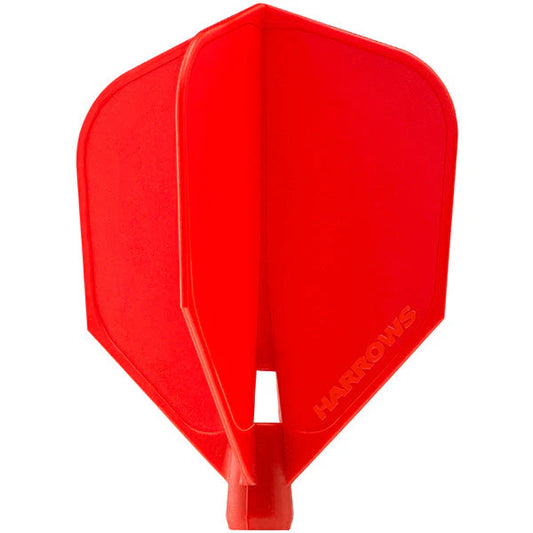 Harrows Clic Dart Flights - Standard Red