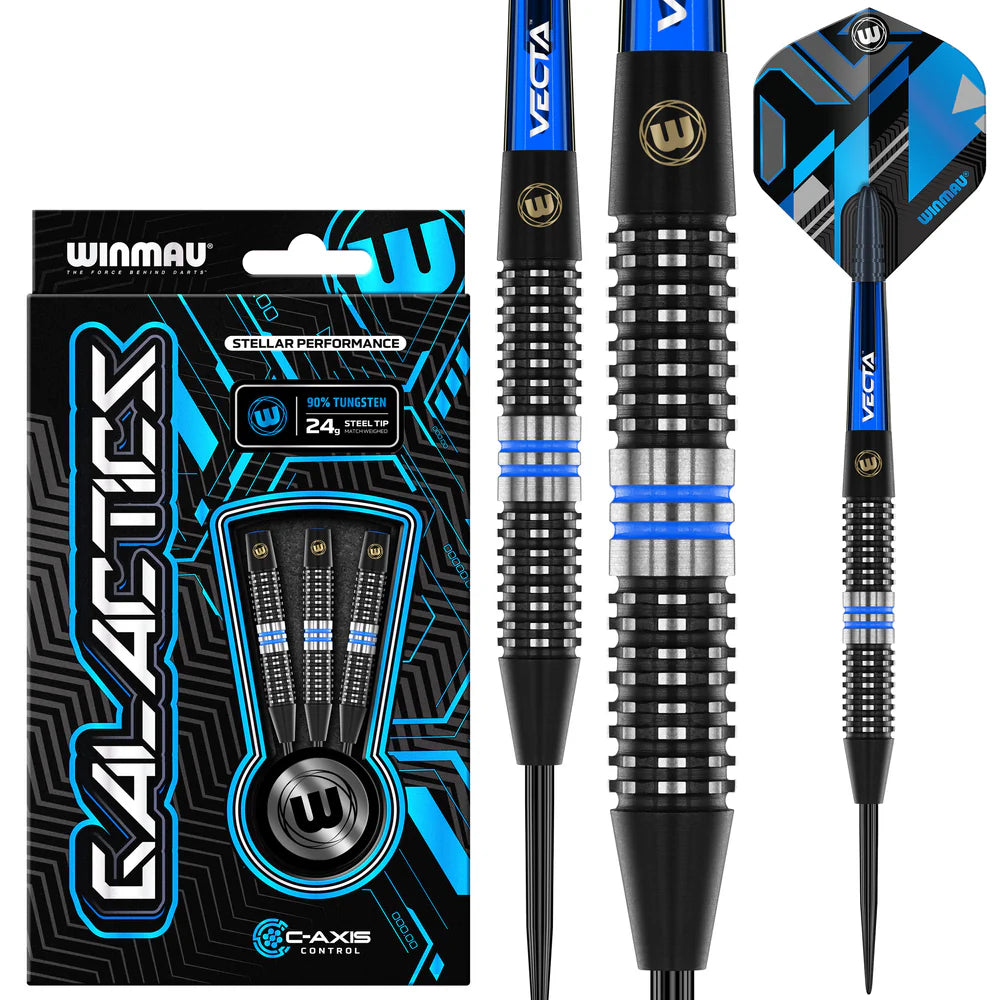 Winmau Galactic's 90% Tungsten Dart Set - 24g