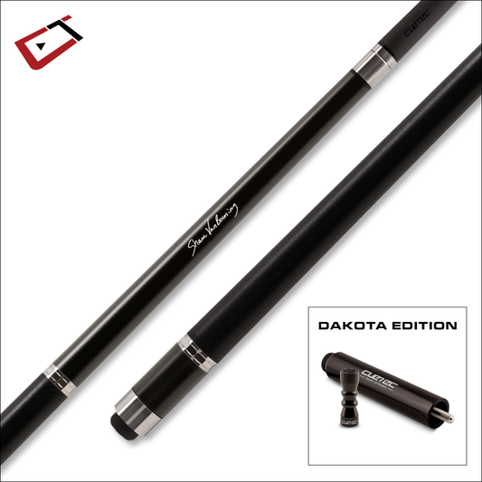 Cuetec Cynergy SVB Black Starlight Cue; Dakota Edition