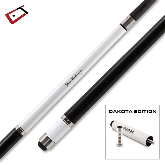 Cuetec Cynergy SVB Pearl White Cue Dakota Edition