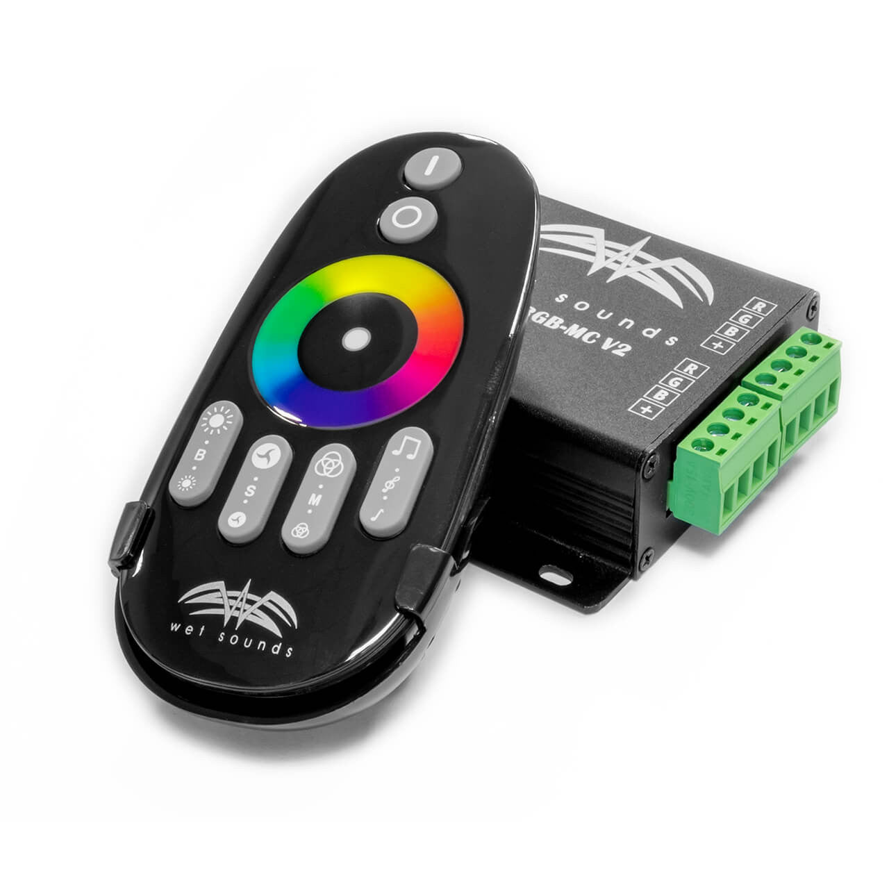 Wet Sounds RF RGB LED Controller w/Music Activated Lighting Effects
