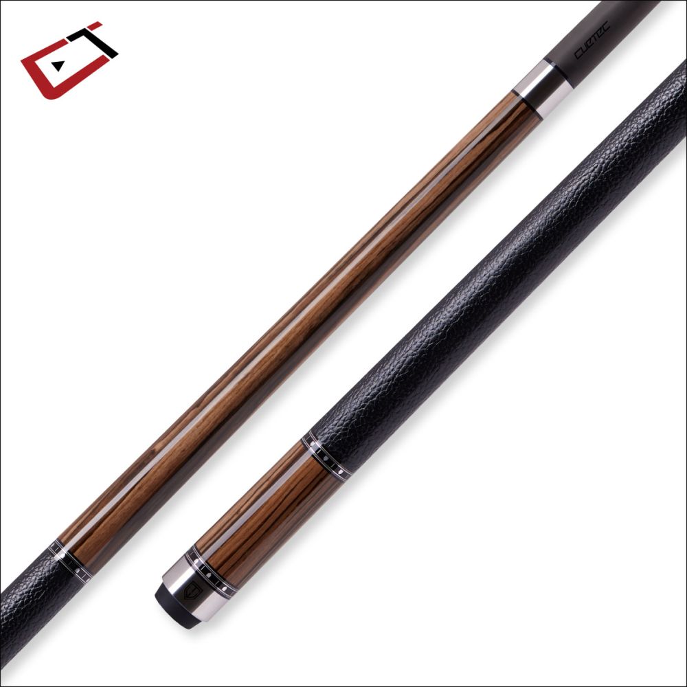 Cuetec Cynergy Truewood Ebony II, Leather Wrap (11.8 Shaft)