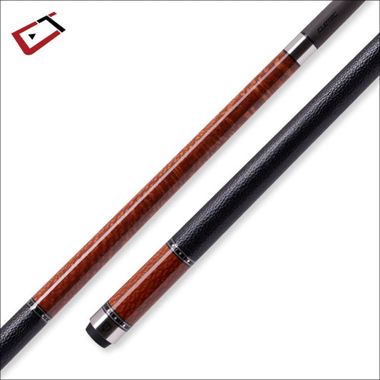 Cuetec Cynergy Truewood Leopard II, Leather Wrap (12.5 Shaft)