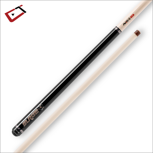Cuetec AVID Surge Jump Cue Black/Gold