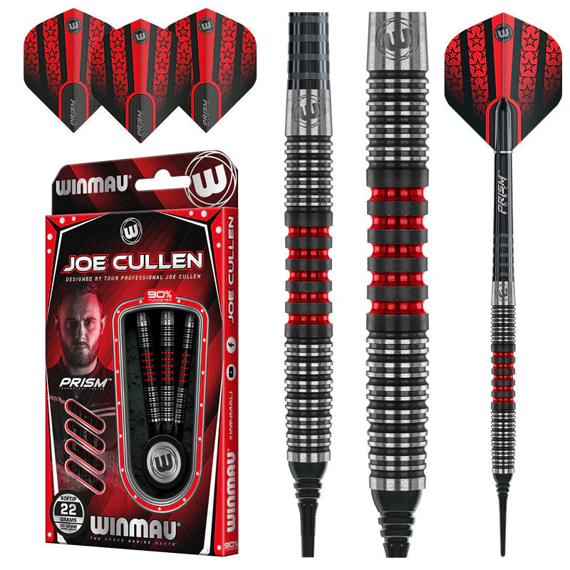 Winmau Joe Cullen 90% Darts 20g B/W 22g F/W