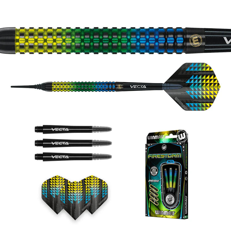 Winmau Firestorm 90% Darts 18g B/W 20g F/W