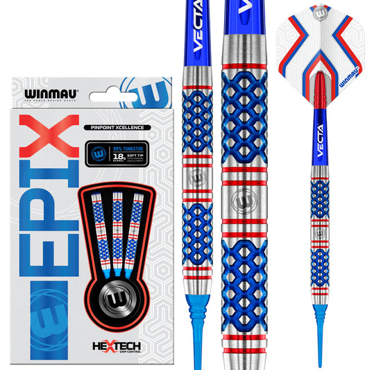 Winmau Epix Soft Tip Dart Set - 20g