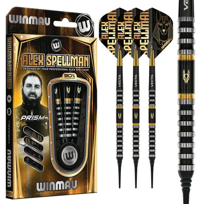 Winmau Alex Spellman Soft Tip Dart Set - 20 grams