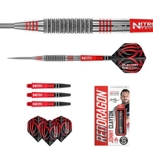 Red Dragon Jonny Clayton Element 20g Dart Set