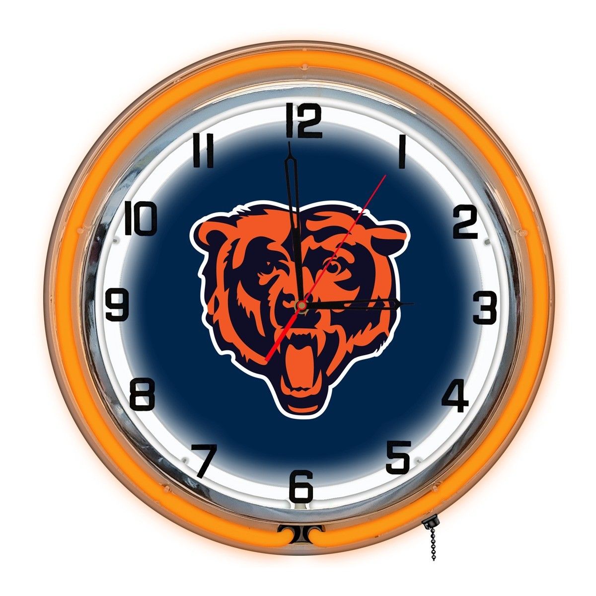 Chicago Bears 18 inch Neon Clock