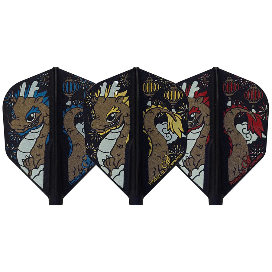 Fit Flight Pupo Teng Lieh 4 Signature Dart Flights - Shape