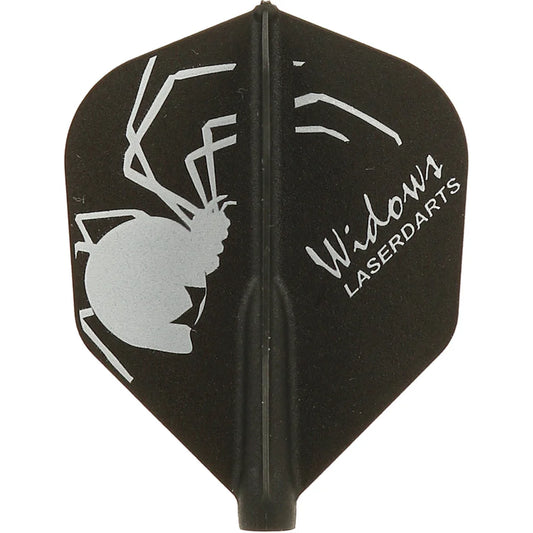 Laserdarts Fit Flight Black Widow Dart Flights - Shape