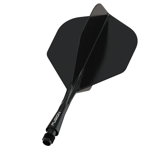 Winmau Fusion Integrated Black Short Flight & Shaft