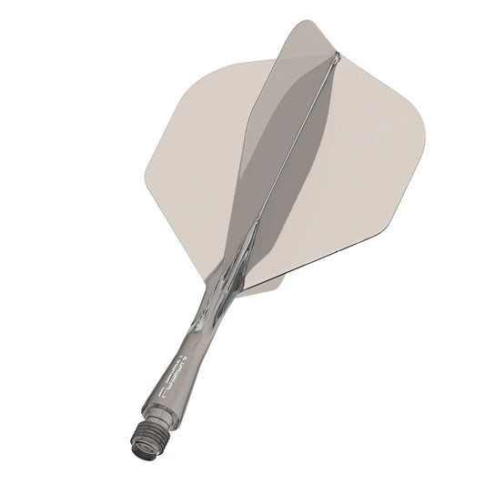 Winmau Fusion Flight & Shaft Grey Smoke Intermediate