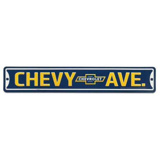 Chevrolet Chevy Ave Tin Sign