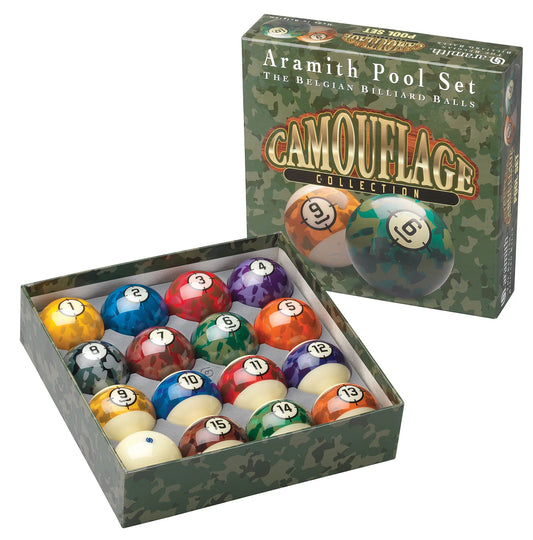 Aramith Camouflage Pool Ball Set