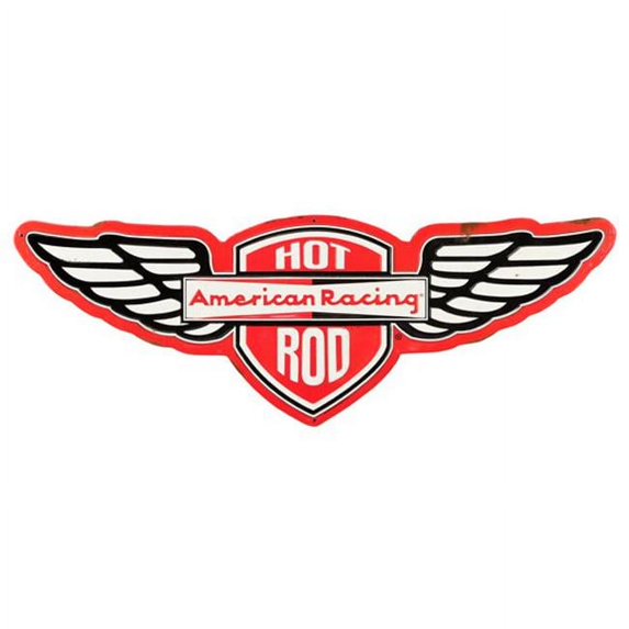 American Racing Hot Rod Tin Sign