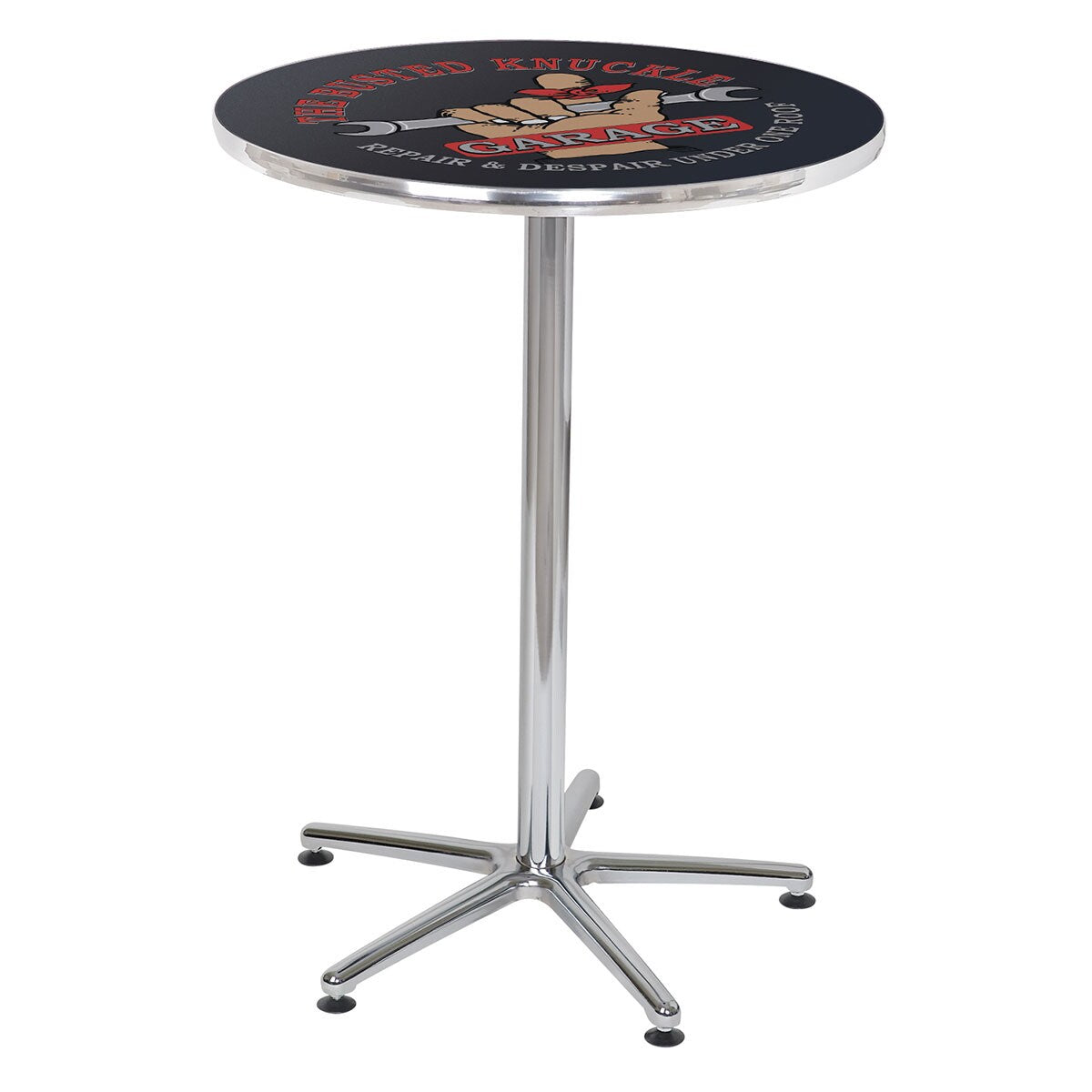 The Busted Knuckle Garage Cafe? Table