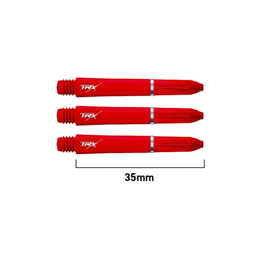 Red Dragon TRX Short Red Dart Shafts