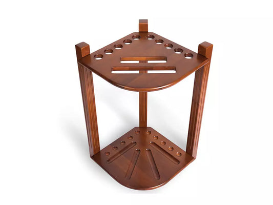 Presidential Billiards Corner Floor Cue Rack