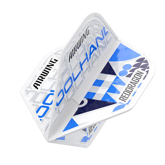 Red Dragon Airwing Luke Humphries Moulded White Standard Flights