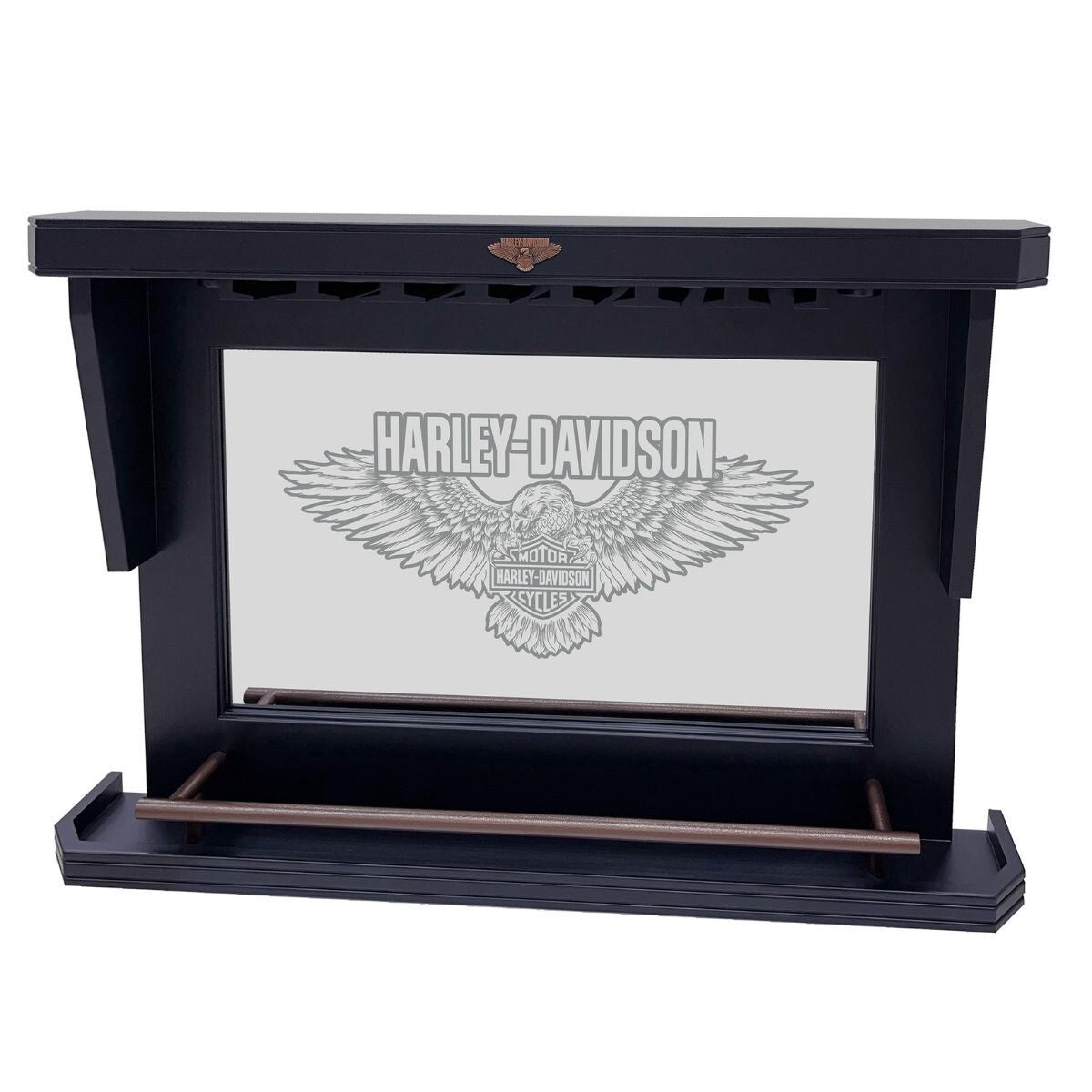 Harley Davidson Bar & Shield Eagle Back Bar