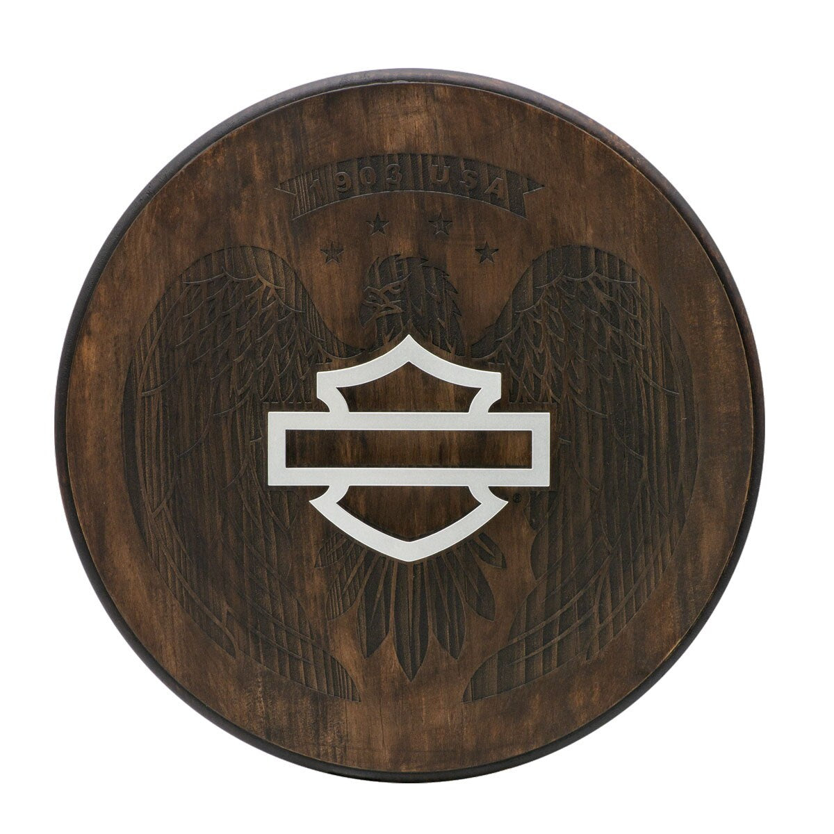 Harley Davidson Open B&S Eagle Pub Sign