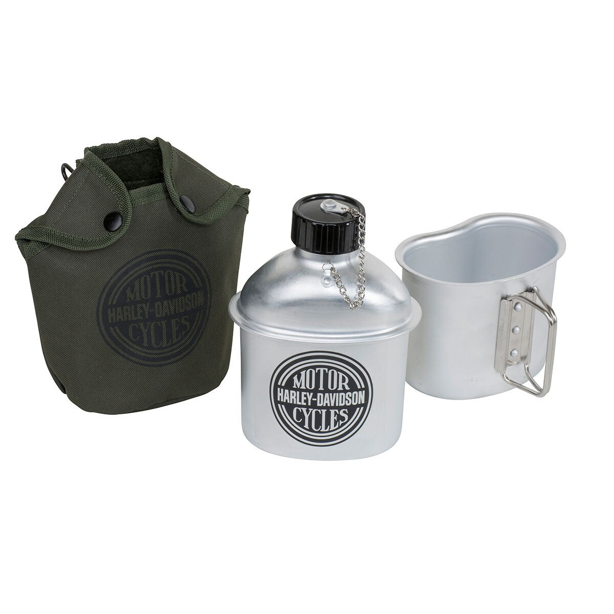 Harley Davidson Circle Logo Canteen