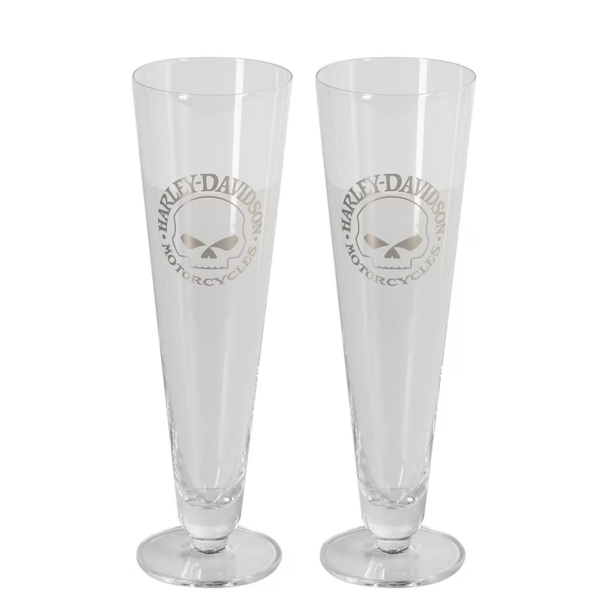 Harley Davidson Willie G. Skull Pilsner Set