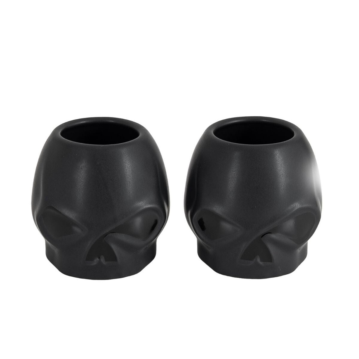 Harley Davidson Willie G. Skull Sculpted Shot Glass Set