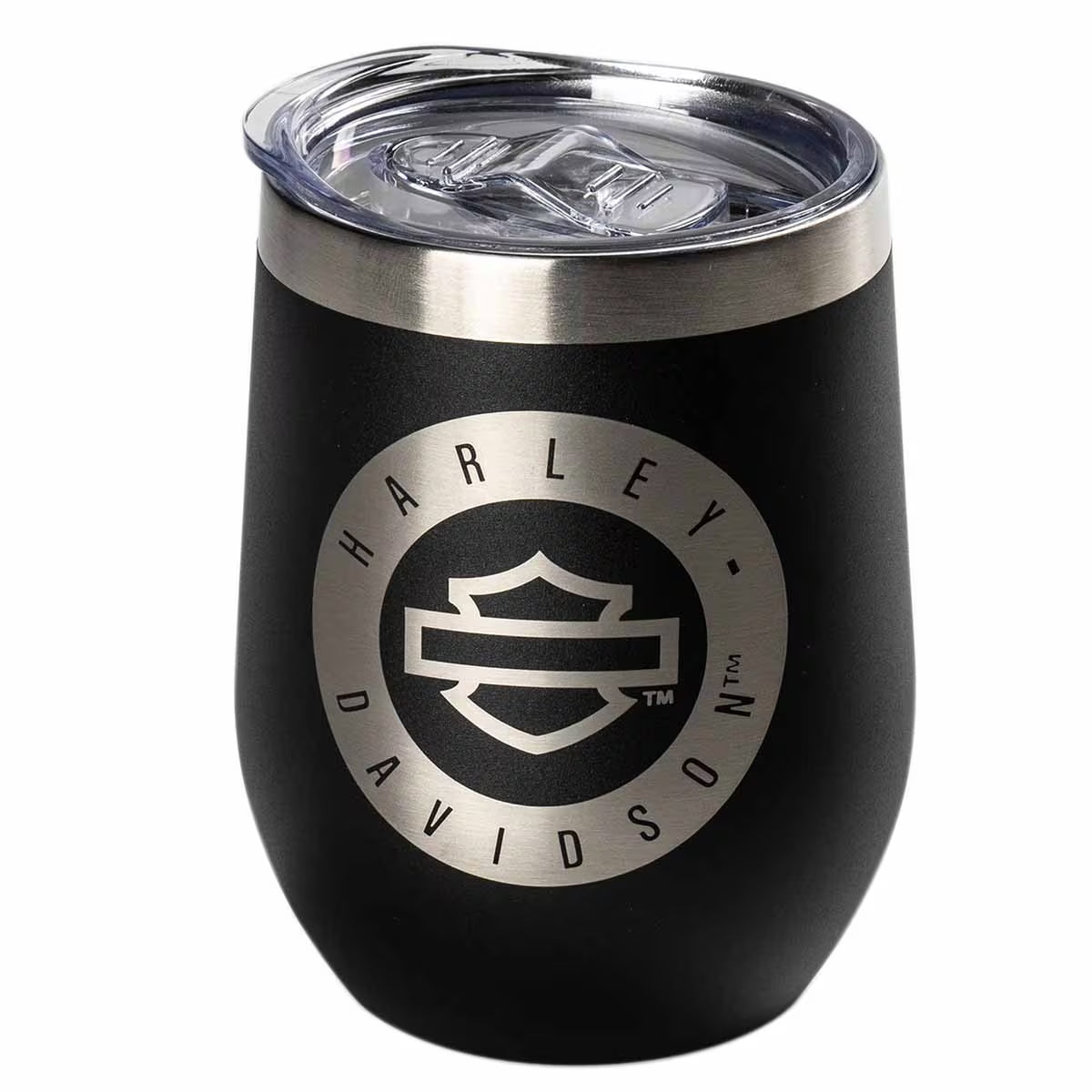 Harley Davidson Open B&S Stainless Wine Tumbler