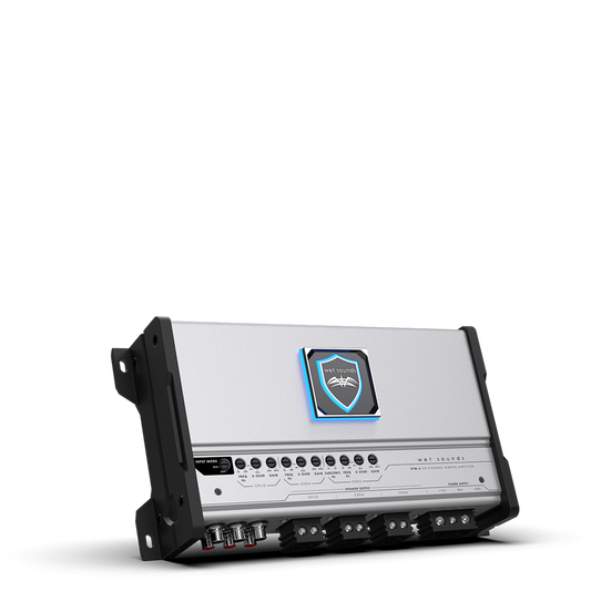 Wet Sounds Full Range Class-D 900W 6-Channel Amplifier