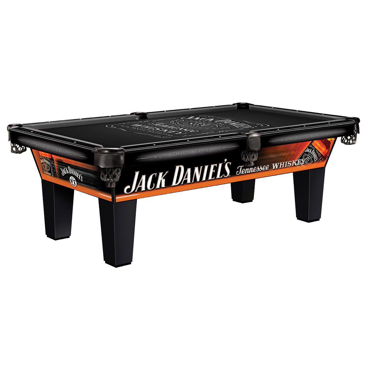 Jack Daniel's Tennessee Whiskey Pool Table - 7 ft