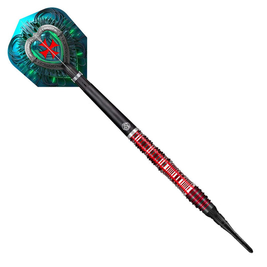 Shot Darts Future Knights Dreadheart Soft Tip Dart Set-90% Tungsten Barrels