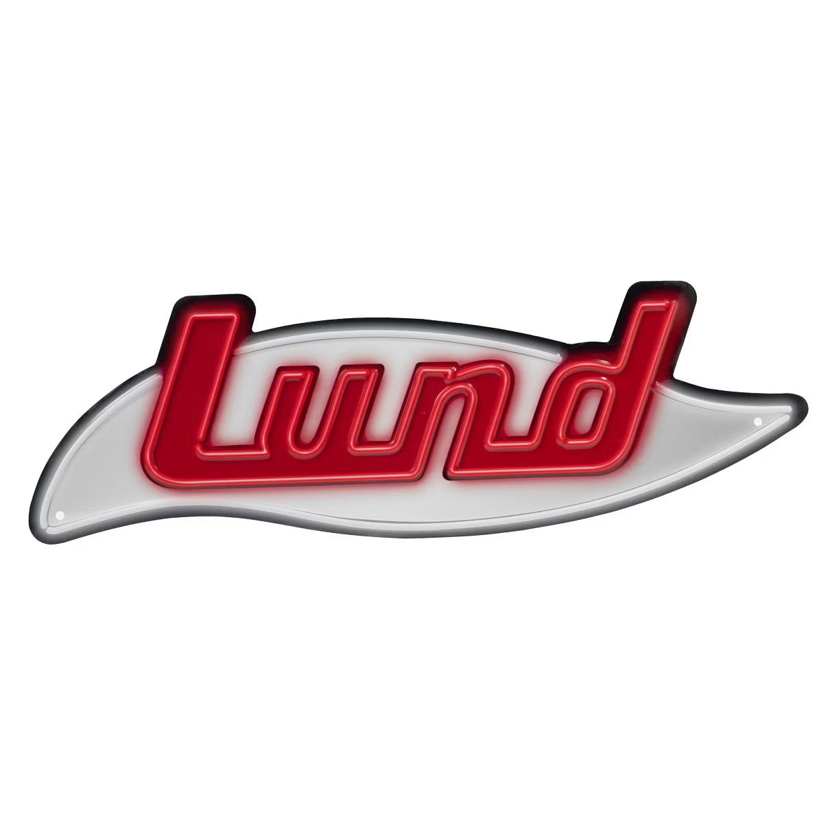 Lund Retro Metal Sign