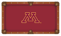 College Logo Billiard Cloth