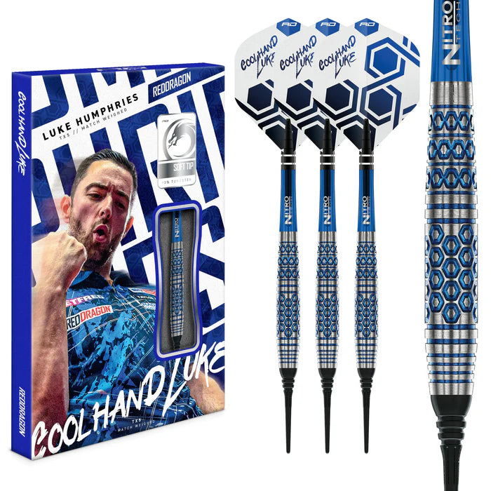 Red Dragon Luke Humphries TX5 Soft Tip Dart Set - 18 grams