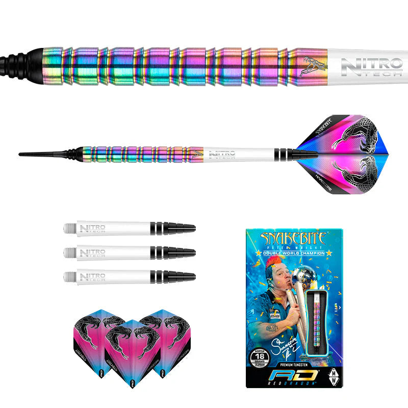 Red Dragon Peter Wright Snakebite 1 - 18g Dart Set