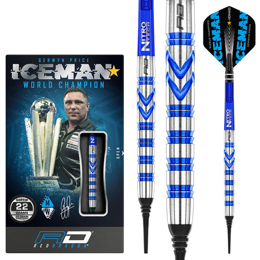 Red Dragon Gerwyn Price 22g Dart Set