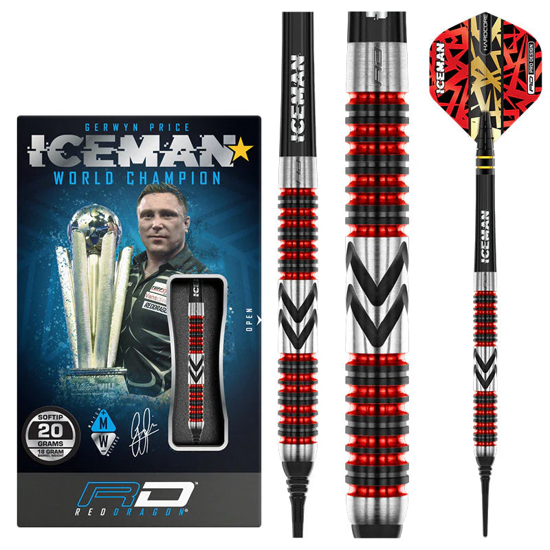 Red Dragon Price Firebird 20g Dart Set