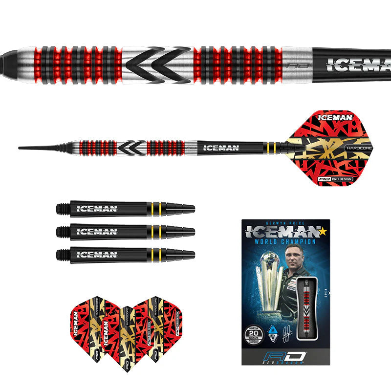 Red Dragon Price Firebird 20g Dart Set