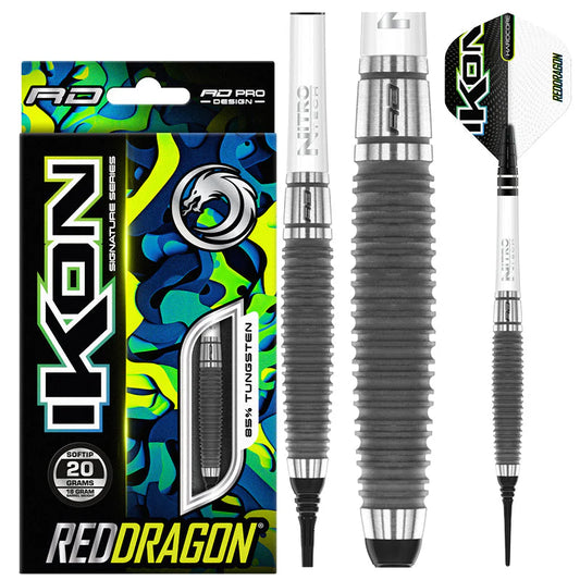 Red Dragon Ikon 1.1 Soft Tip Dart Set - 20g