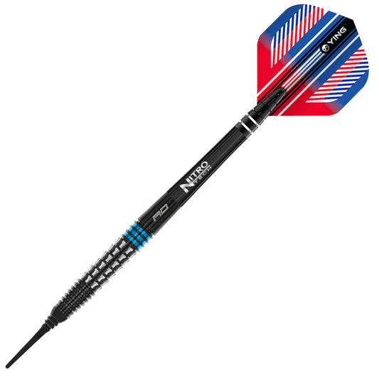 Red Dragon Vengeance Blue 18g Soft Tip Dart Set