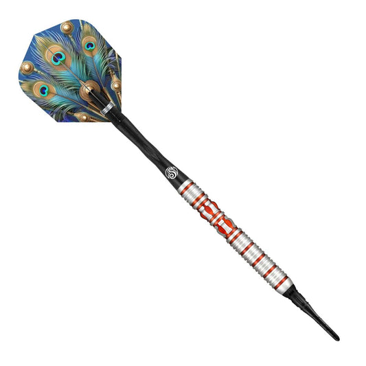 Shot Darts Roman Empire Juno Soft Tip Dart Set-90% Tungsten Barrels