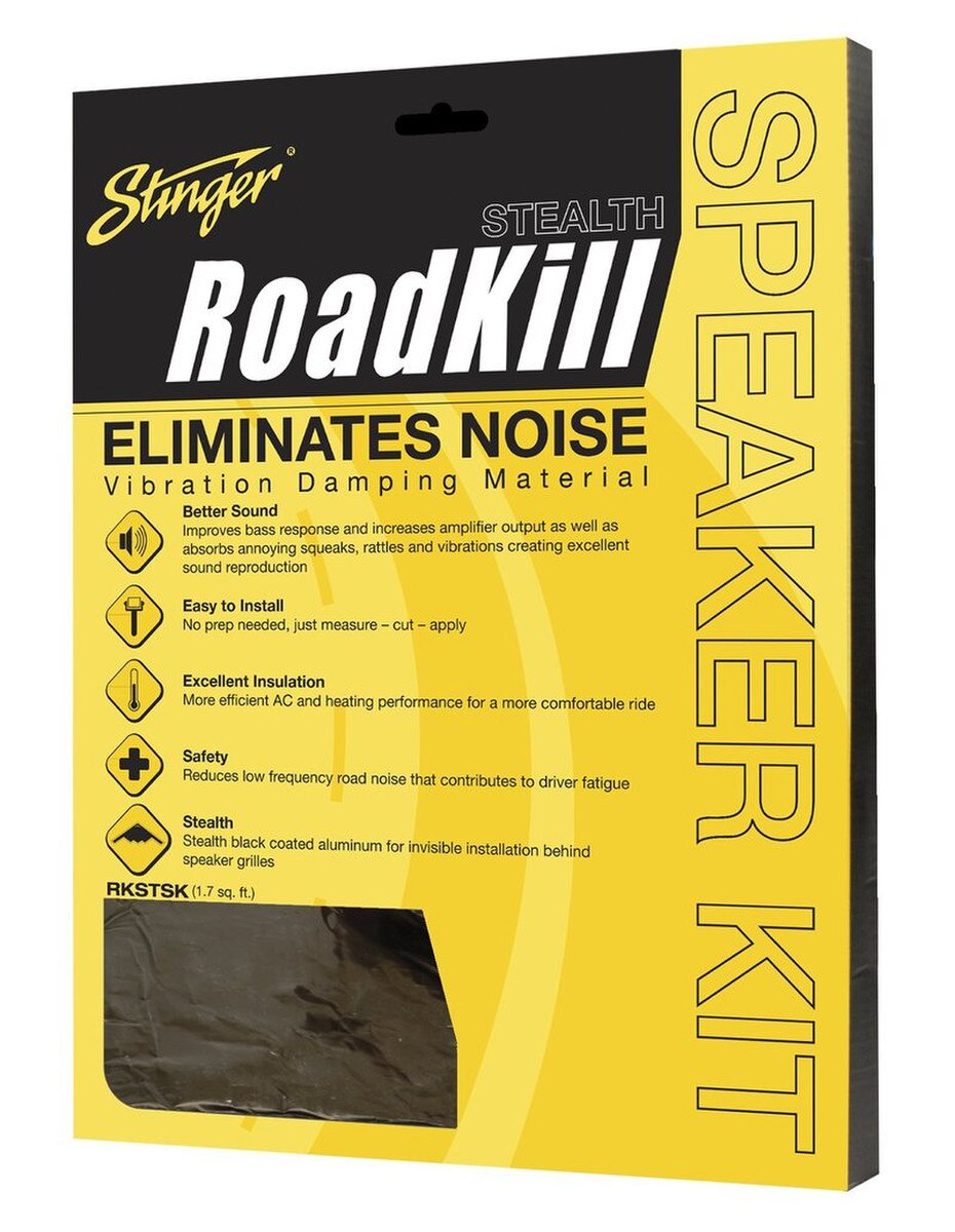 Stinger Stealth Roadkill Noise Vibration Damping Material