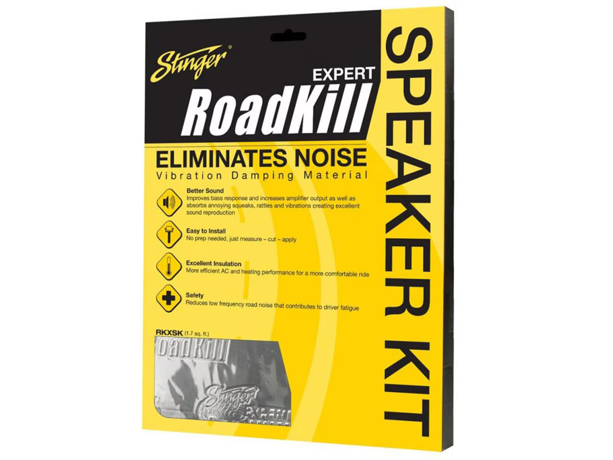 Stinger Roadkill Damping Material - Speaker Kit
